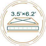 尺寸-3.5尺x6.2尺