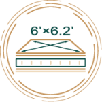 尺寸-6尺x6.2尺